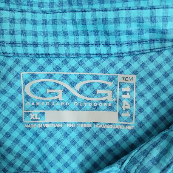 GameGuard Women’s XL Fishing Shirt Quick Dry Vented Outdoor Button Up - Picture 7 of 9